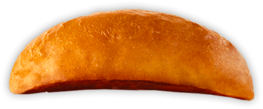 Top bun of a decontstructed chicken sandwich