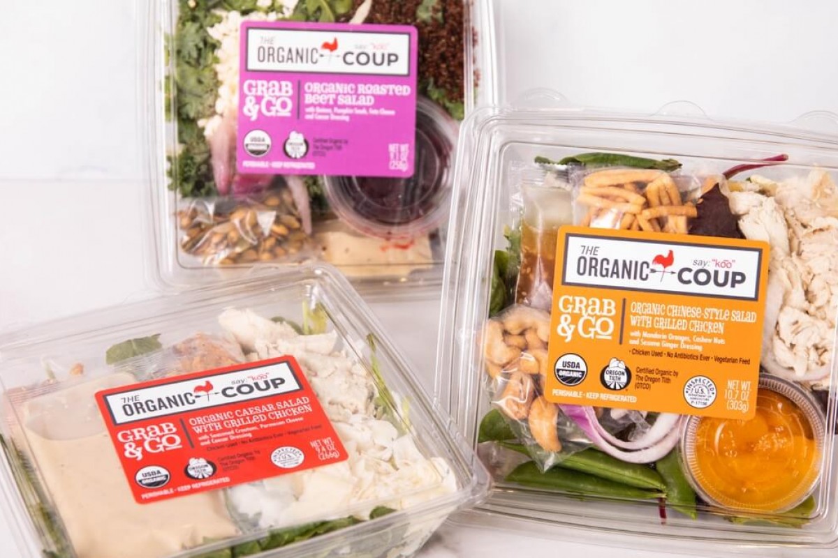 The Organic Coup Salads