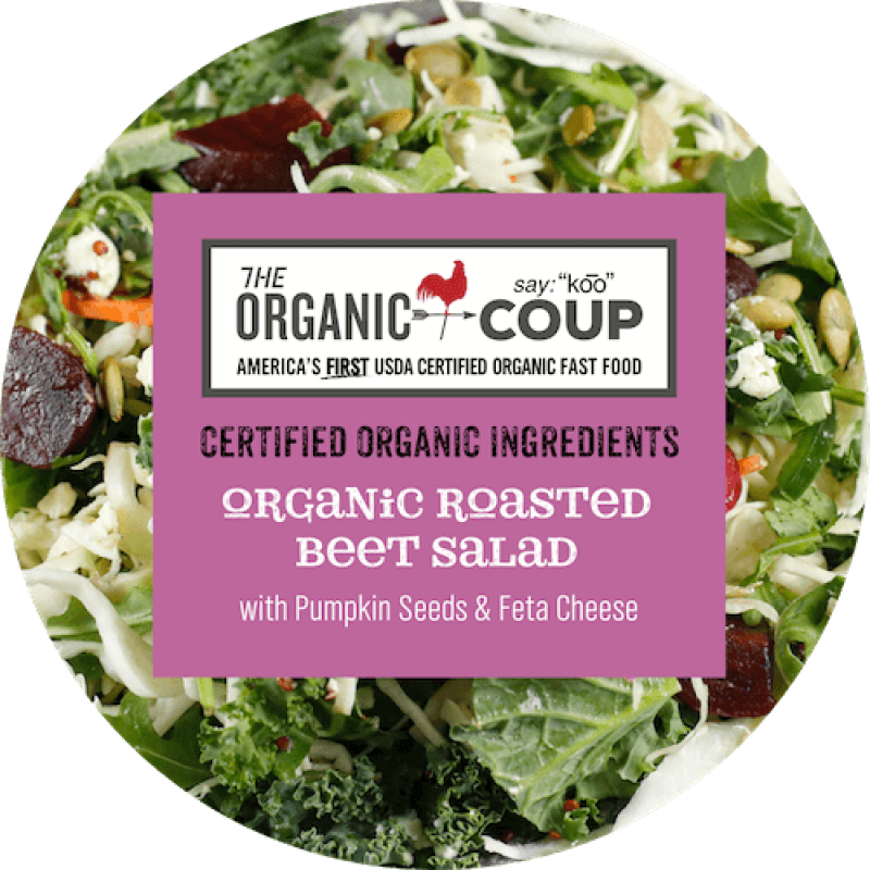 Organic Roasted Beet Salad